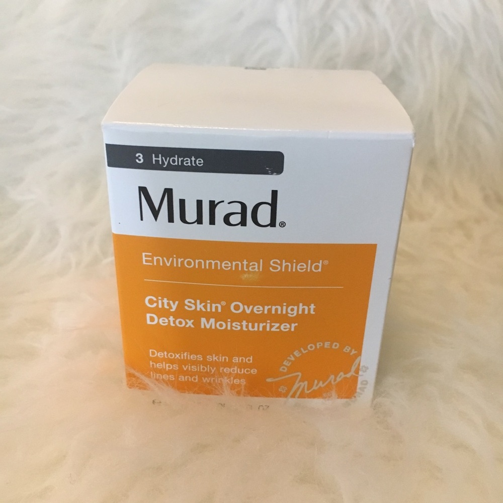Murad City Skin Overnight Detox Moisturizer New